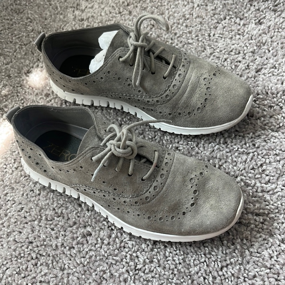 Cole Hana Zerogrand size 5 suede grey